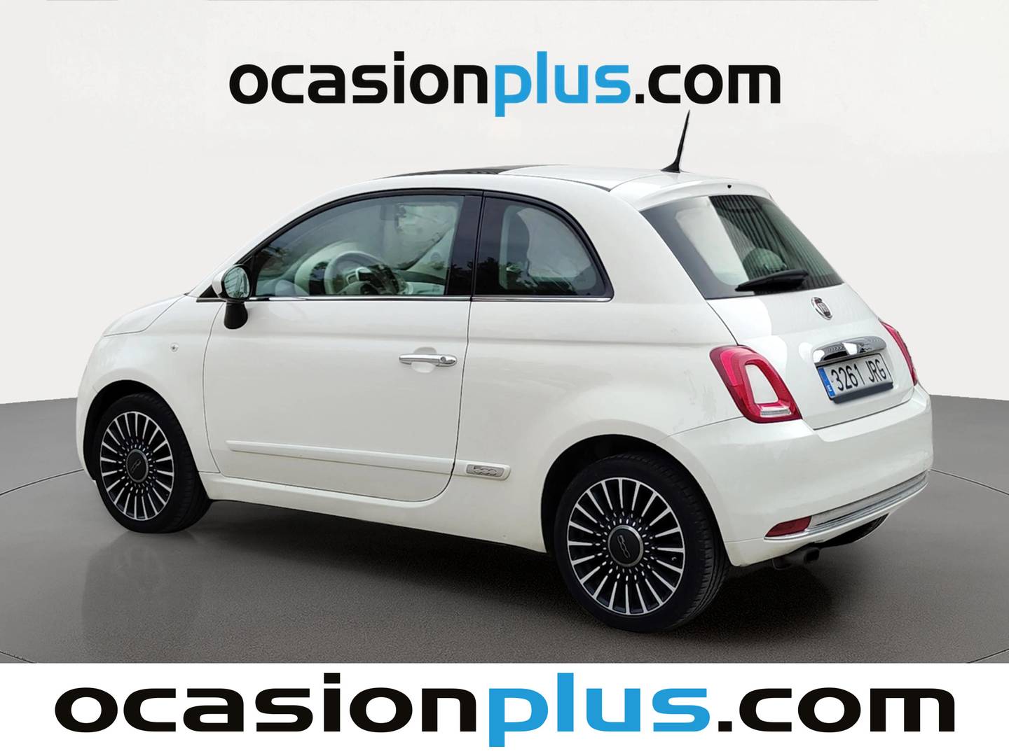 Foto trasera Fiat 500 Fiat 500 1.2 8v Lounge (69 CV) izquierda