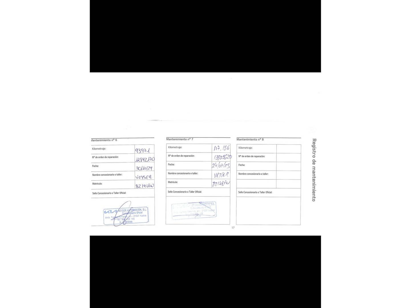 Foto del mantenimiento del KIA XCeed KIA XCeed 1.0 T-GDi Tech (120 CV)