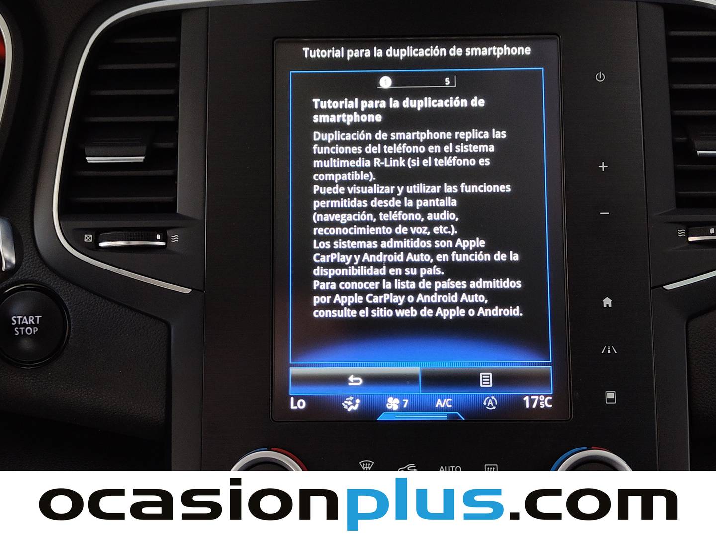 Equipamiento del Renault Mégane Renault Megane GT Line Energy TCe (130 CV)