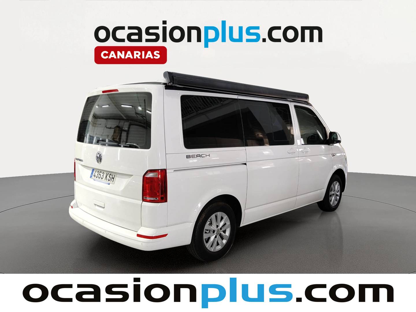 Foto trasera Volkswagen California Volkswagen California Beach 2.0 TDI BMT (150 CV) SEMI CAMPERIZADA derecha