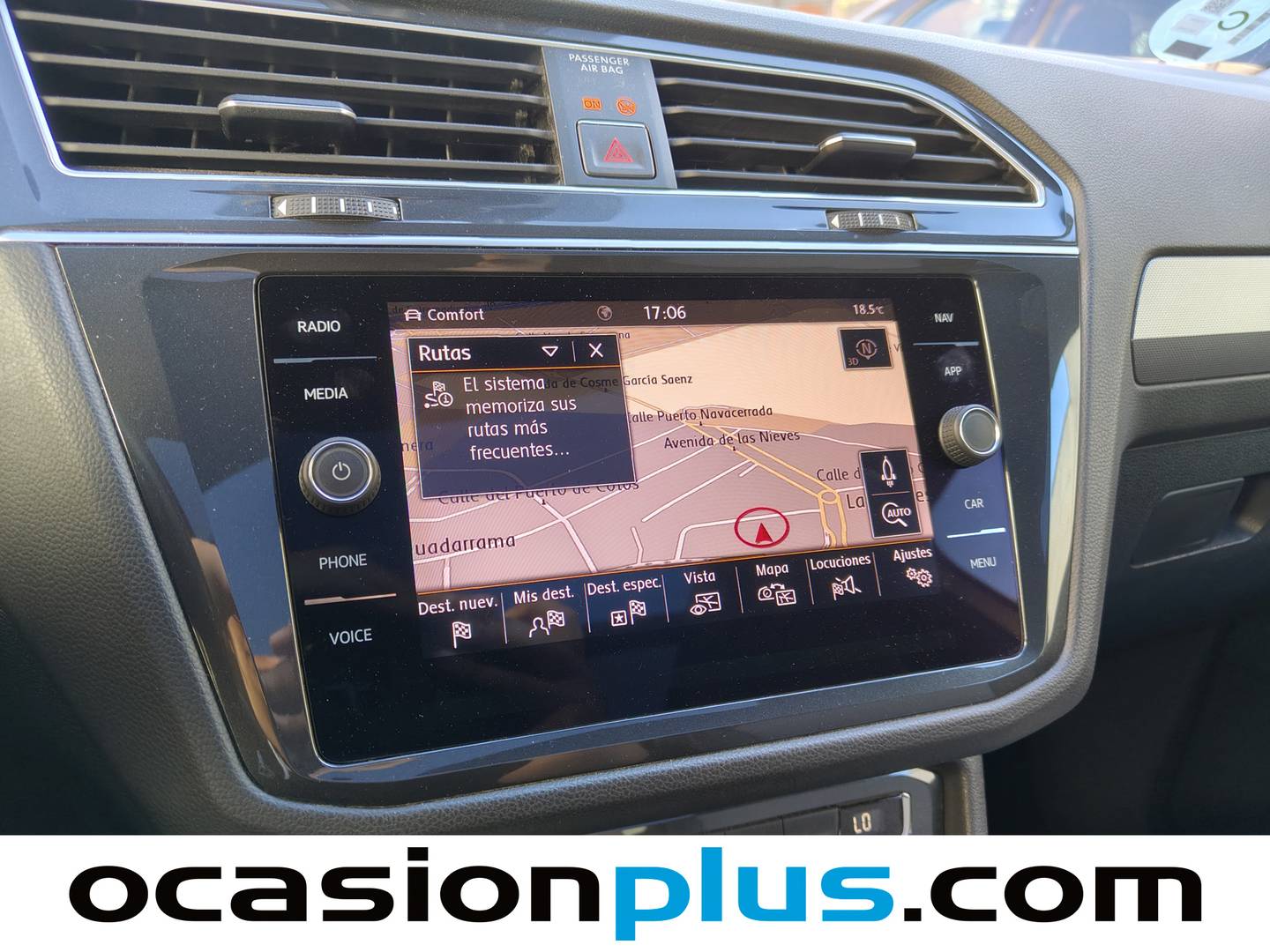 Equipamiento del Volkswagen Tiguan Volkswagen Tiguan Sport 2.0 TSI 4Motion (180 CV) DSG Pack R-Line