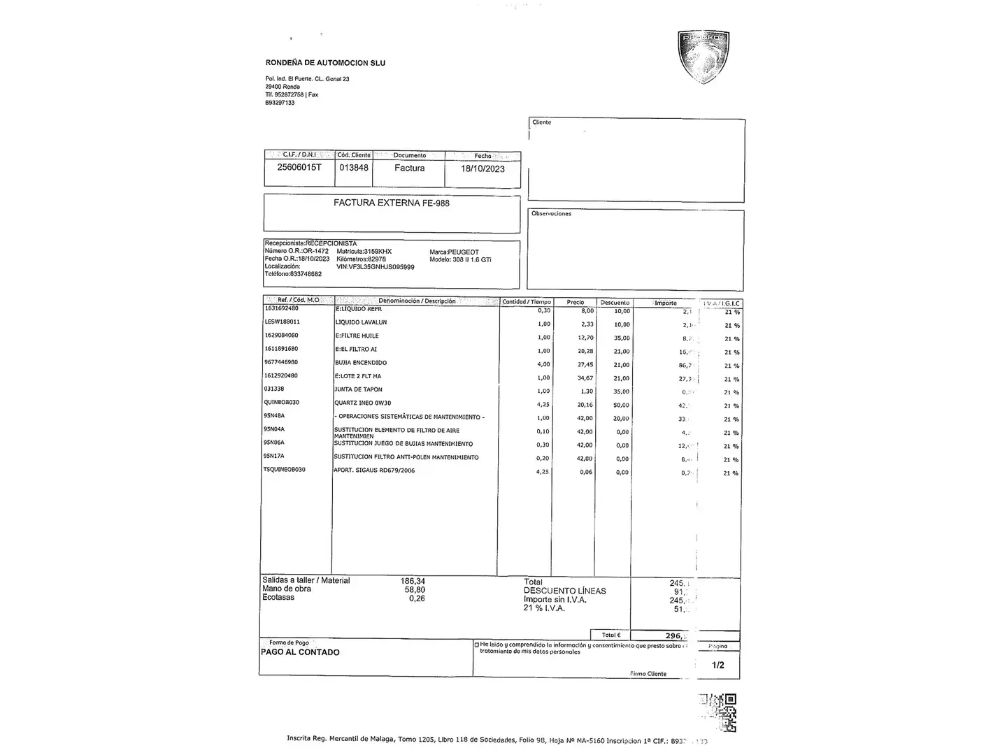Mantenimiento