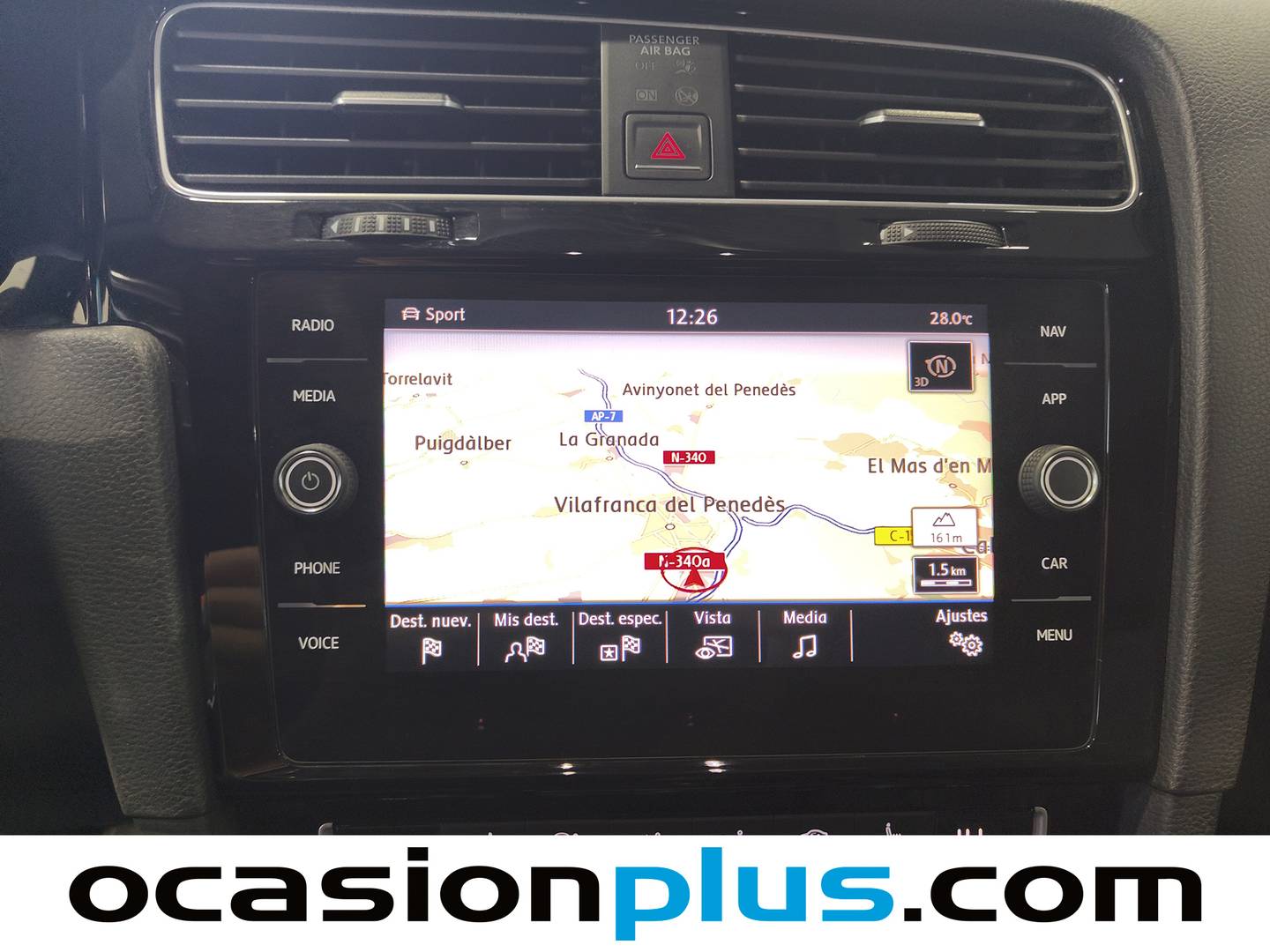 Equipamiento del Volkswagen Golf Volkswagen Golf GTD 2.0 TDI (184 CV)