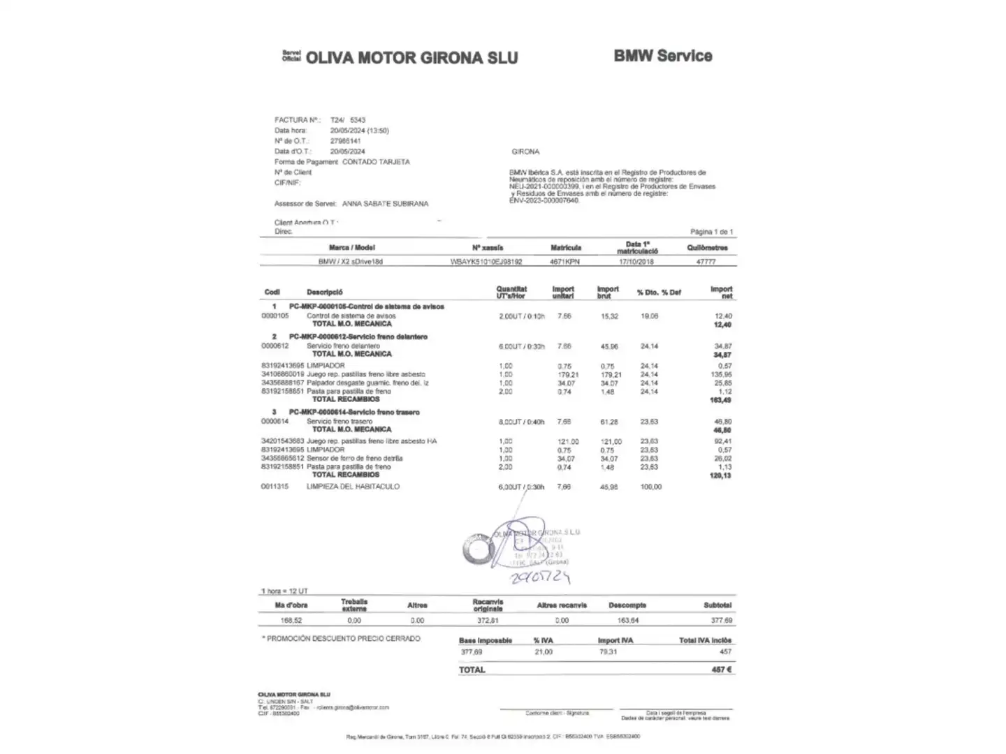 Foto BMW X2 BMW X2 sDrive18d (150 CV)