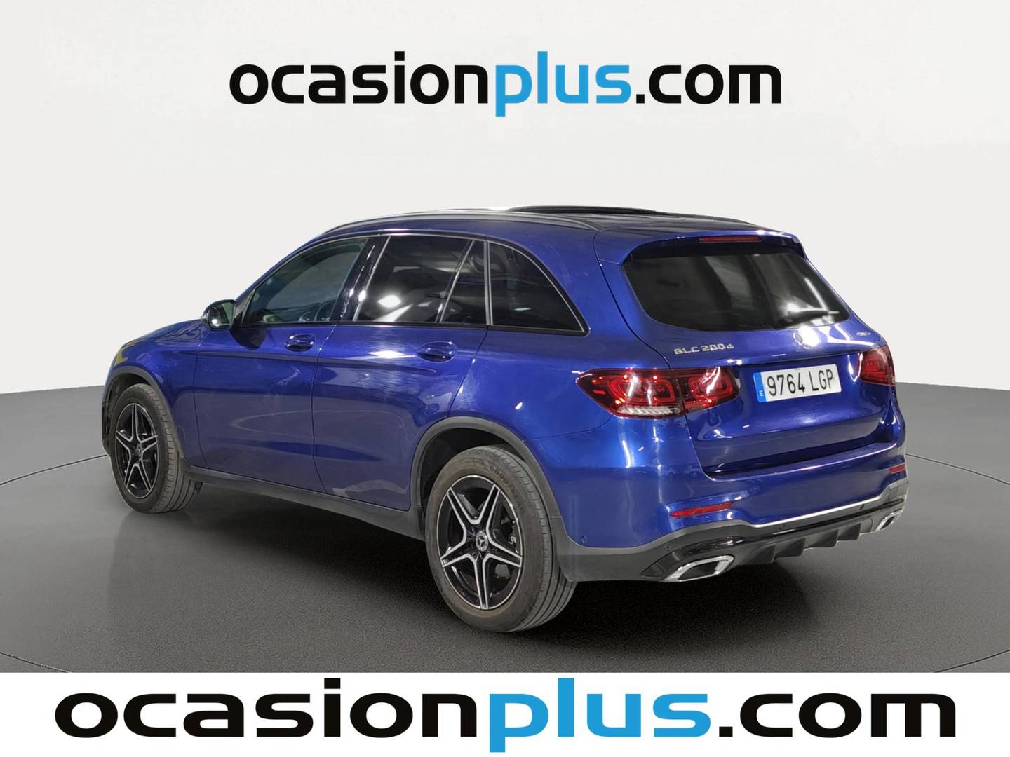 Foto trasera Mercedes Clase GLC Mercedes GLC 200 d 4Matic (163 CV) Pack AMG izquierda