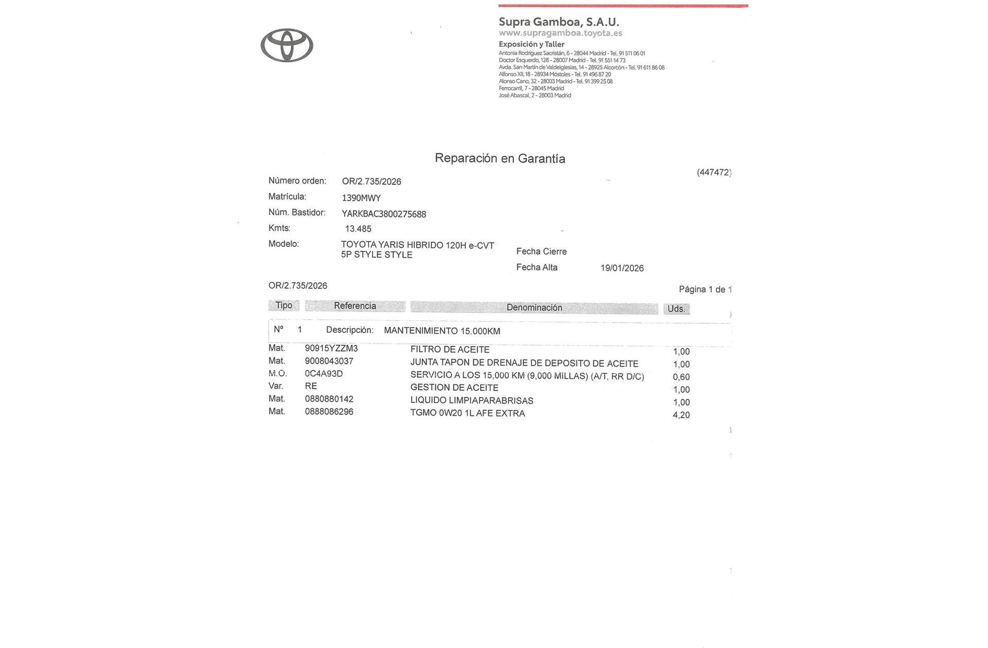 Toyota Yaris 120H Style - foto 19