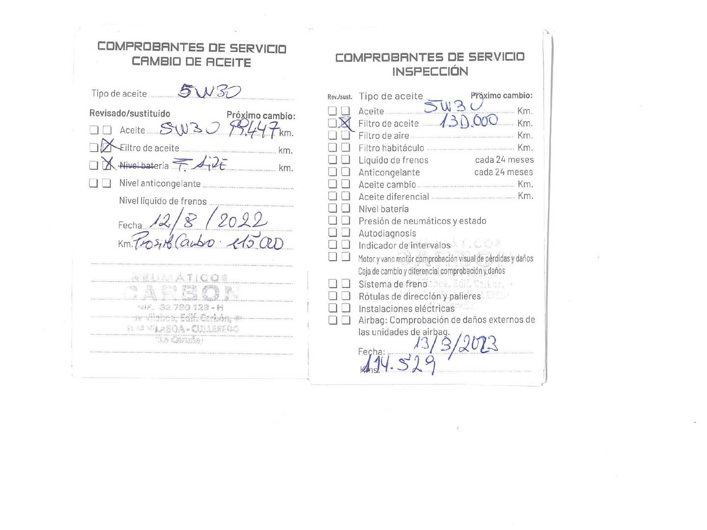 Foto del mantenimiento del Hyundai i30 Hyundai i30 1.4 MPI BlueDrive Go! (100 CV)