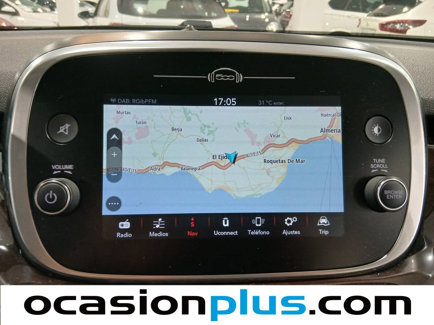 Extras del Fiat 500X Fiat 500X 1.3 Firefly S&S Yacht Club Capri DCT (150 CV)