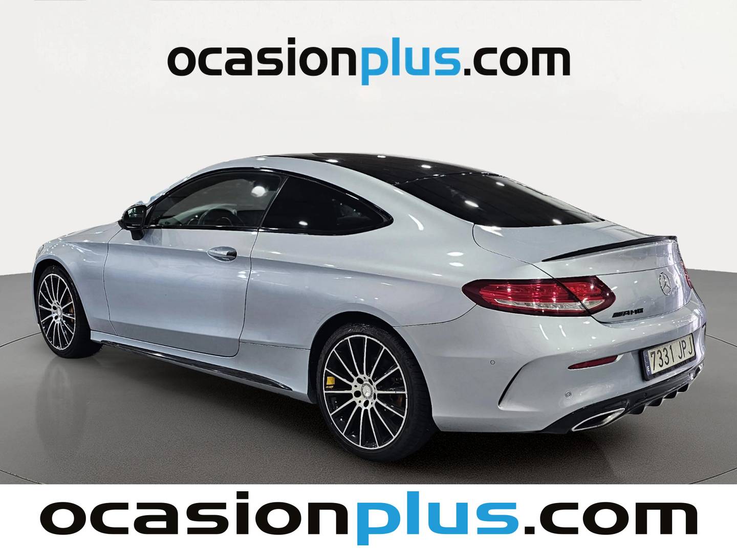 Foto trasera Mercedes Clase C Mercedes Clase C Coupe 220 d (170 CV) PACK AMG izquierda