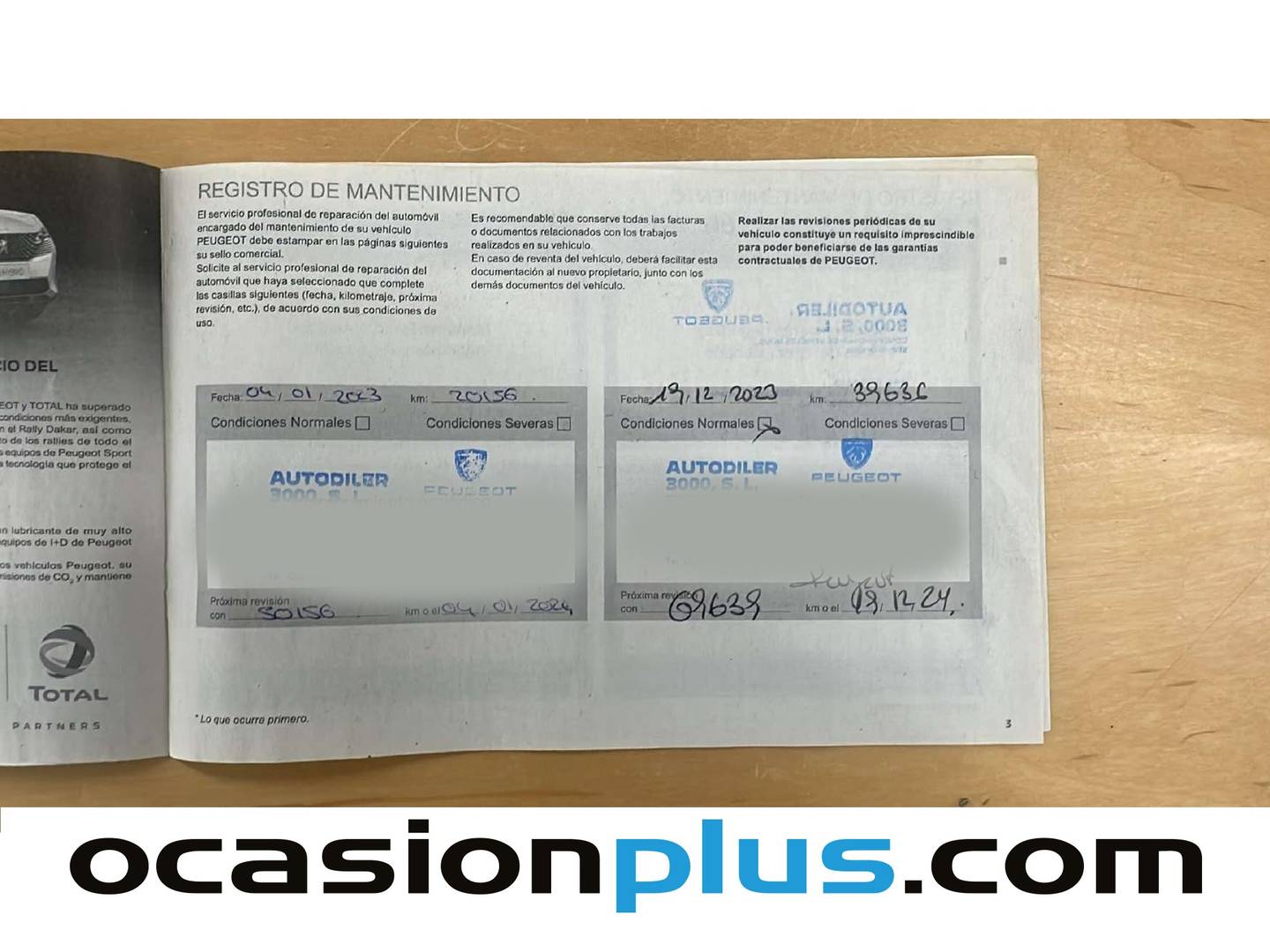 Foto del mantenimiento del Peugeot 5008 Peugeot 5008 BlueHDI 130 S&S Allure Pack EAT8 (130 CV) 7 Plazas