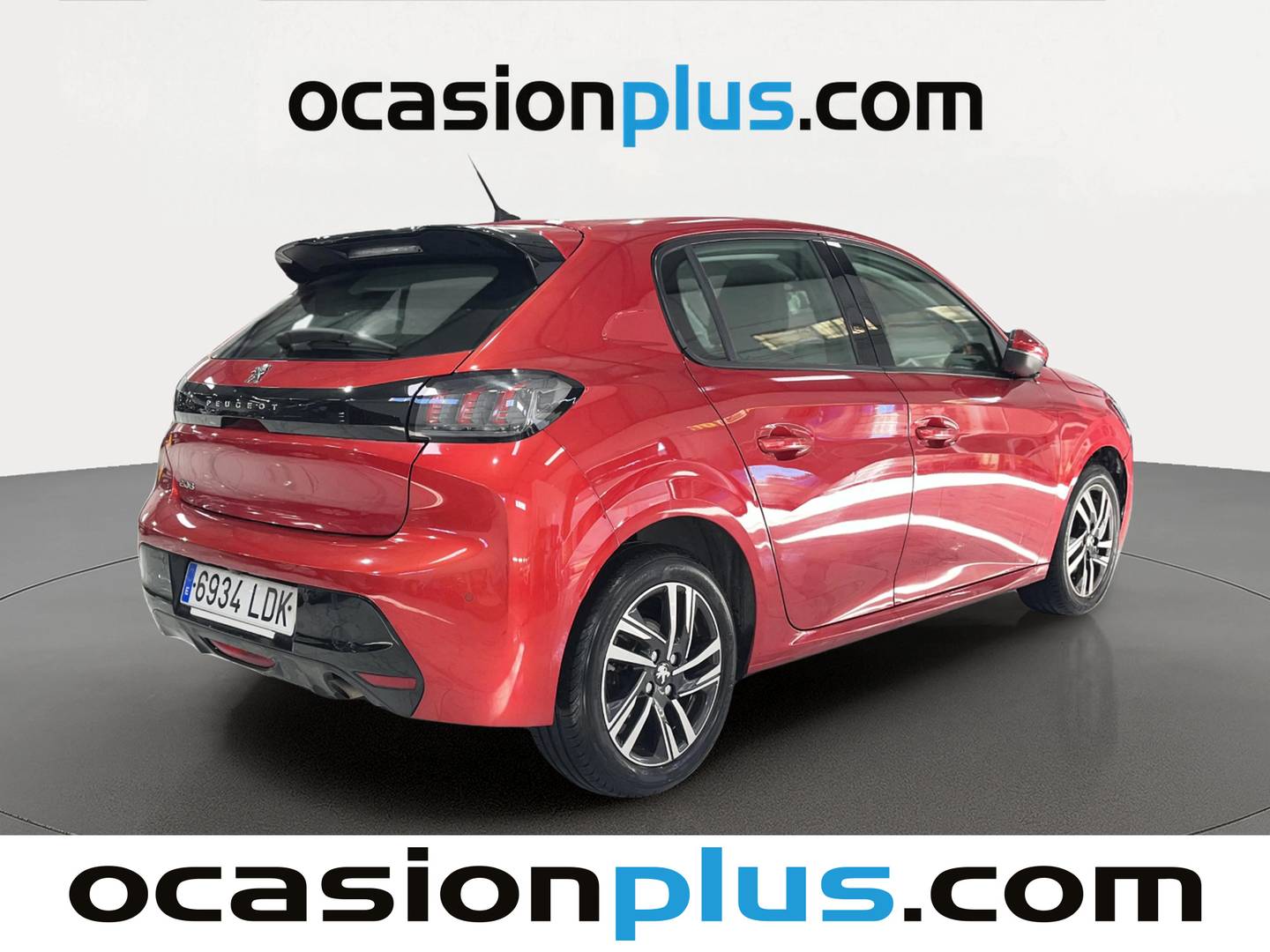 Foto trasera Peugeot 208 Peugeot 208 PureTech 100 Allure EAT8 (100 CV) izquierda