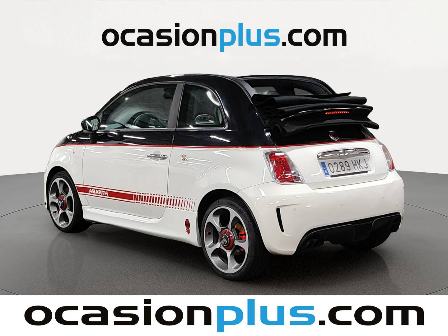 Foto trasera Abarth 500C Abarth 500C Cabrio 1.4 16v T-Jet Secuencial (140 CV) derecha