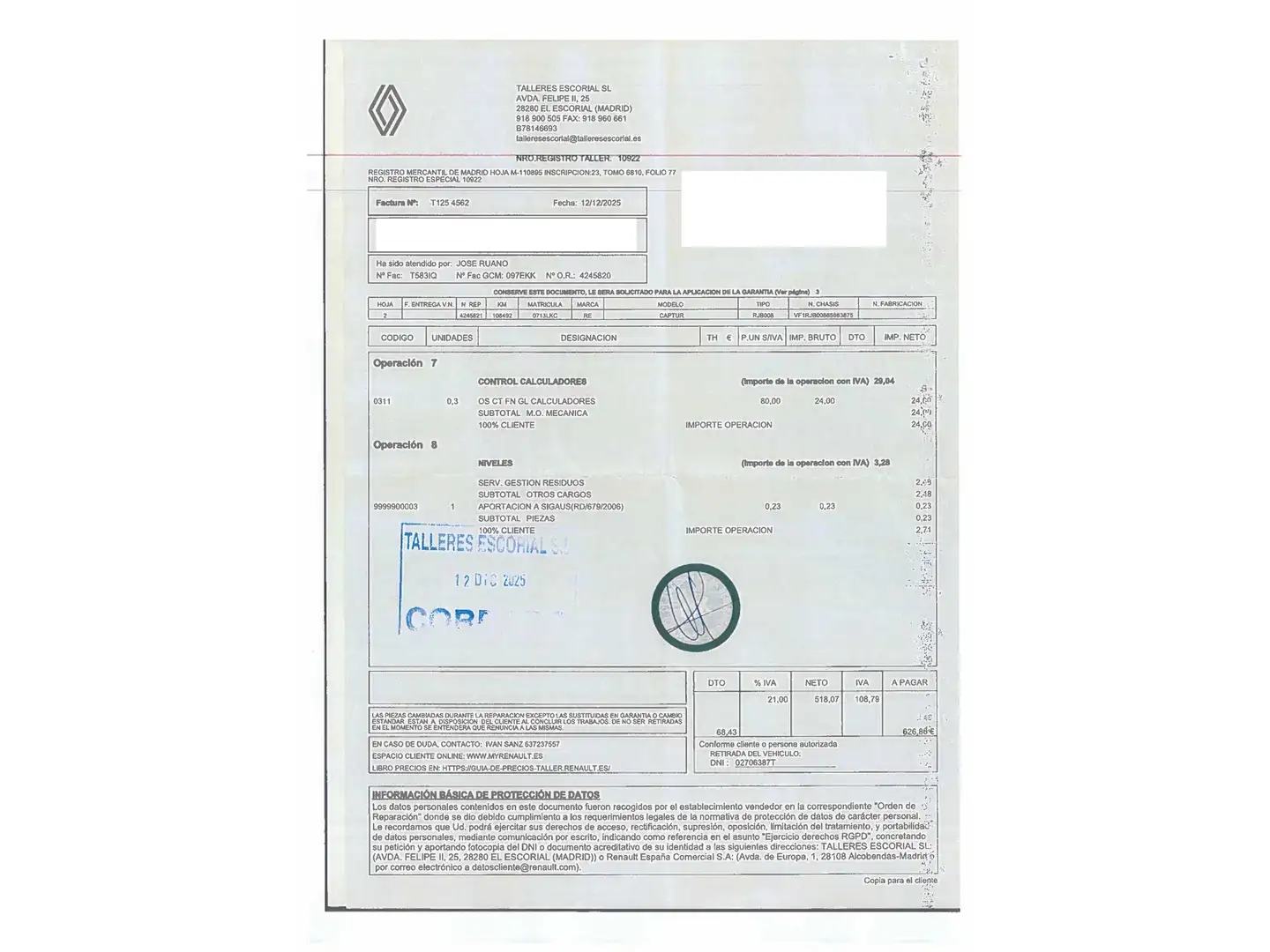 Foto Renault Captur Renault Captur Zen E-TECH Híbrido enchufable (160 CV)