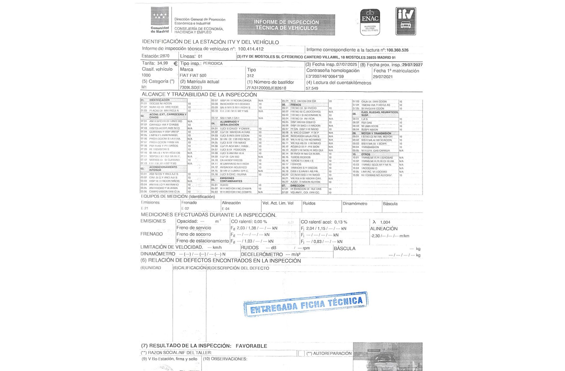 Fiat 500 1.0 Hybrid Sport - foto 19
