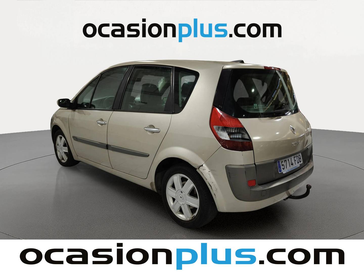 Foto trasera Renault Scénic Renault Scenic Confort Dynamique 1.6 16V (110 CV) izquierda