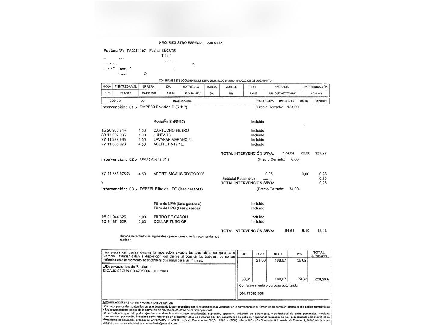 Foto Dacia Jogger Dacia Jogger Serie Limitada Extreme Go ECO-G (100 CV) GLP