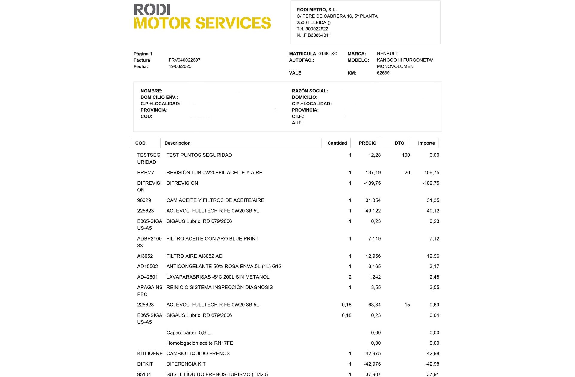 Renault Kangoo Furgon Profesional Blue dCi - foto 18