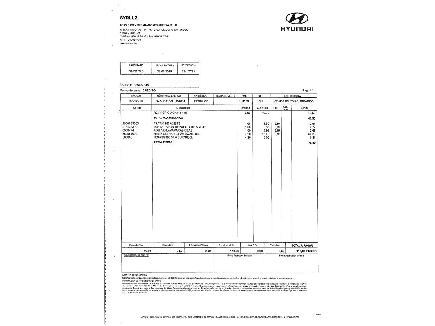 Foto Hyundai i30 Hyundai i30 CW CW 1.4 TGDI Tecno Sky  (140 CV)