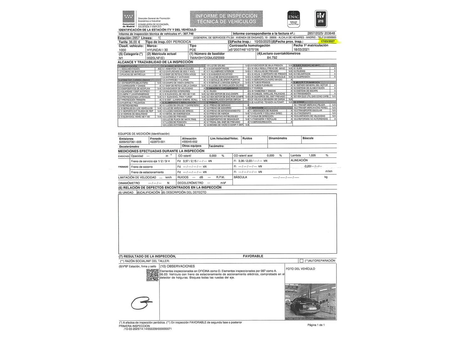 Hyundai i30 HYUNDAI i30 1.5 TGDI 48V N-Line X Fastback DCT (159 CV) de segunda mano