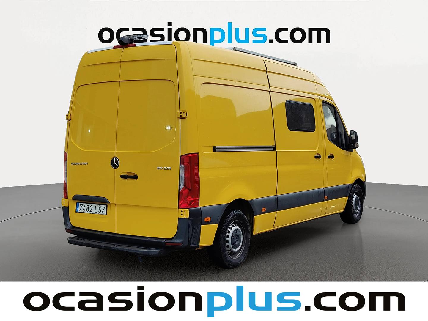 Foto trasera Mercedes Sprinter Mercedes Sprinter Furgon 311 CDI Medio 3.5T Techo Alto (114 CV)5 Plazas izquierda