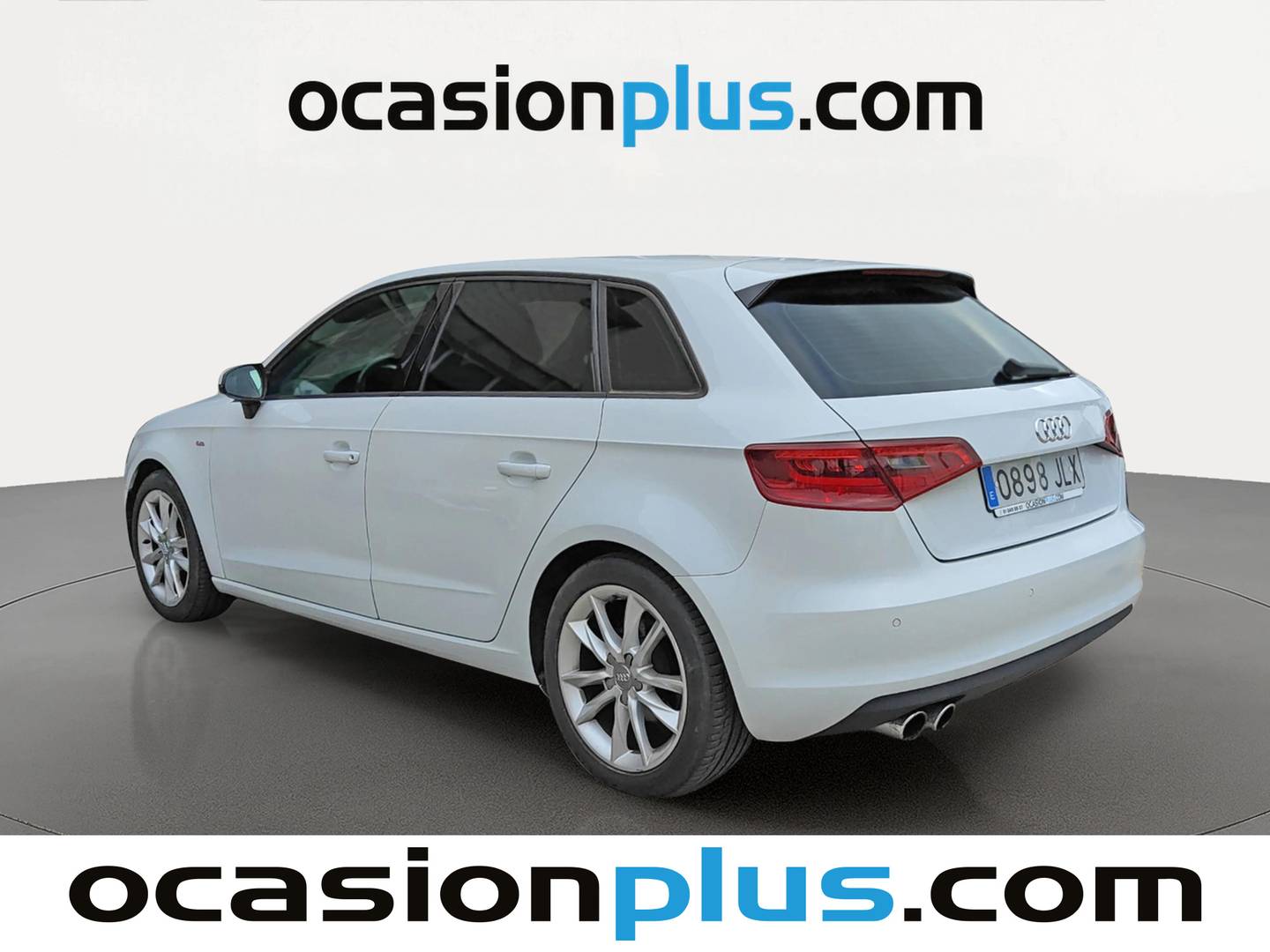 Foto trasera Audi A3 Audi A3 Sportback Ambition Edición especial 2.0 TDI (150 CV) izquierda