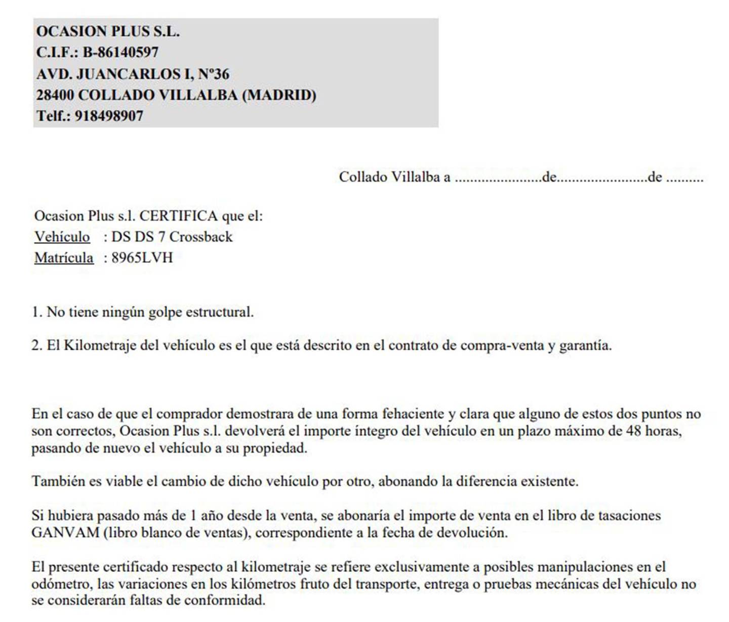 Foto DS DS 7 Crossback DS DS7 Crossback BlueHDi 130 DE Bastille + AT  (130 CV)