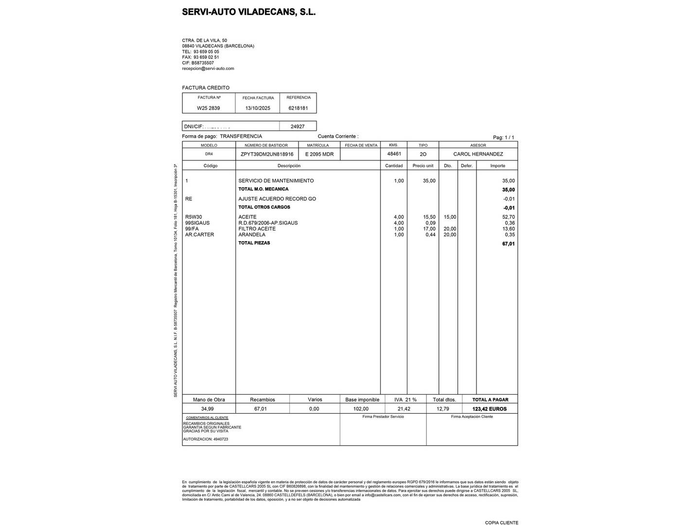 DR AUTOMOBILES DR 4.0 DR AUTOMOBILES DR4 1.5 (116 CV) 2023