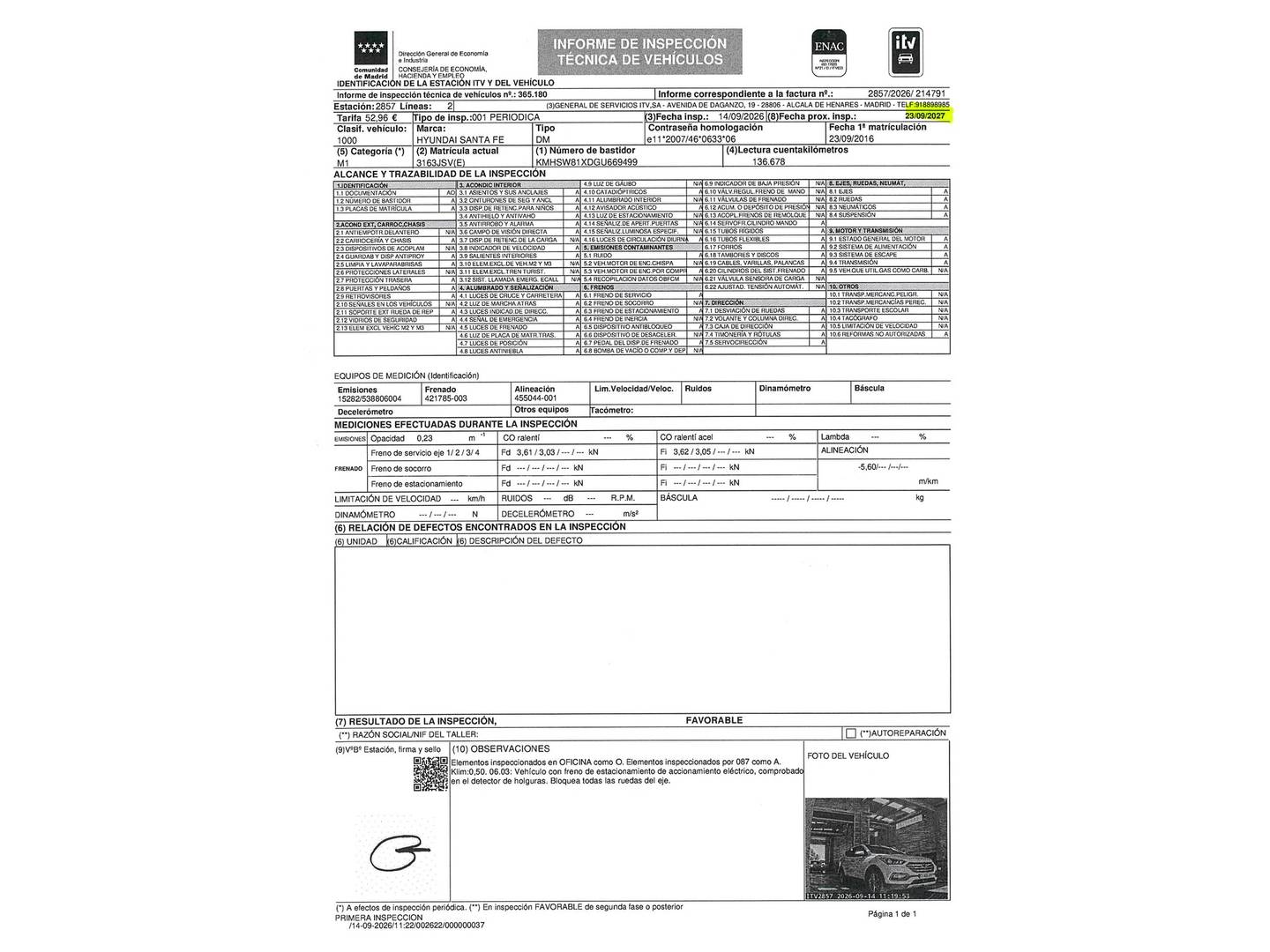 Hyundai Santa Fe Hyundai Grand Santa Fe 2.2 CRDI Style Safe Auto 4x4 7 Plazas (200 CV) de segunda mano