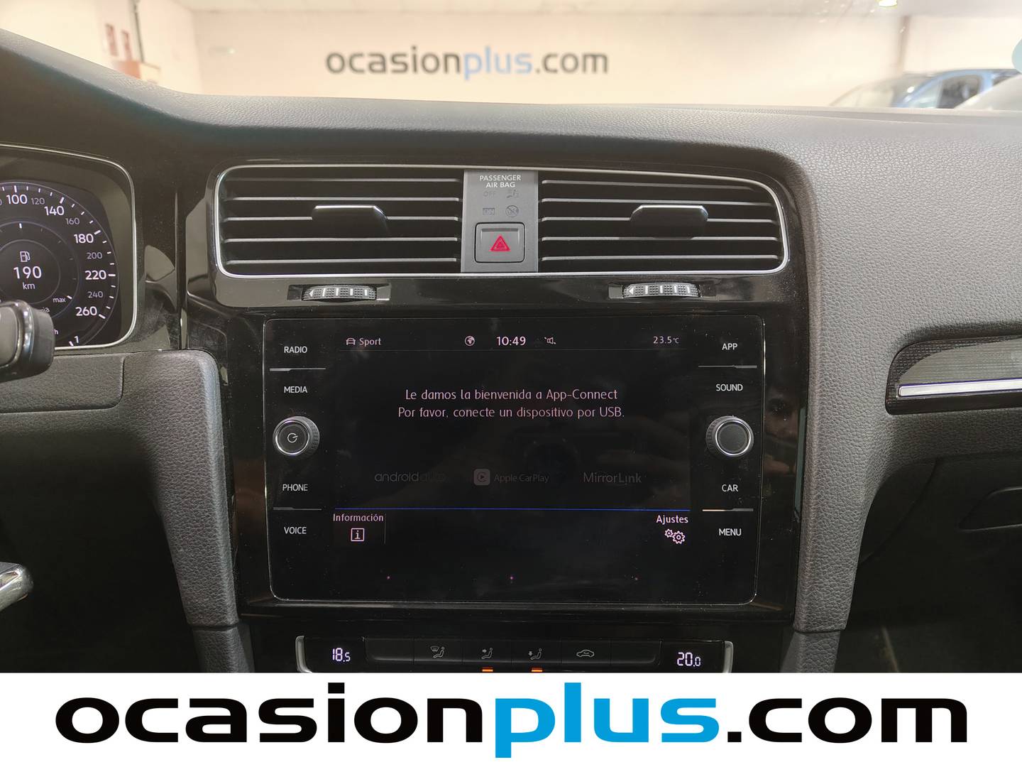 Equipamiento del Volkswagen Golf Volkswagen Golf Sport 1.5 TSI Evo (150 CV)