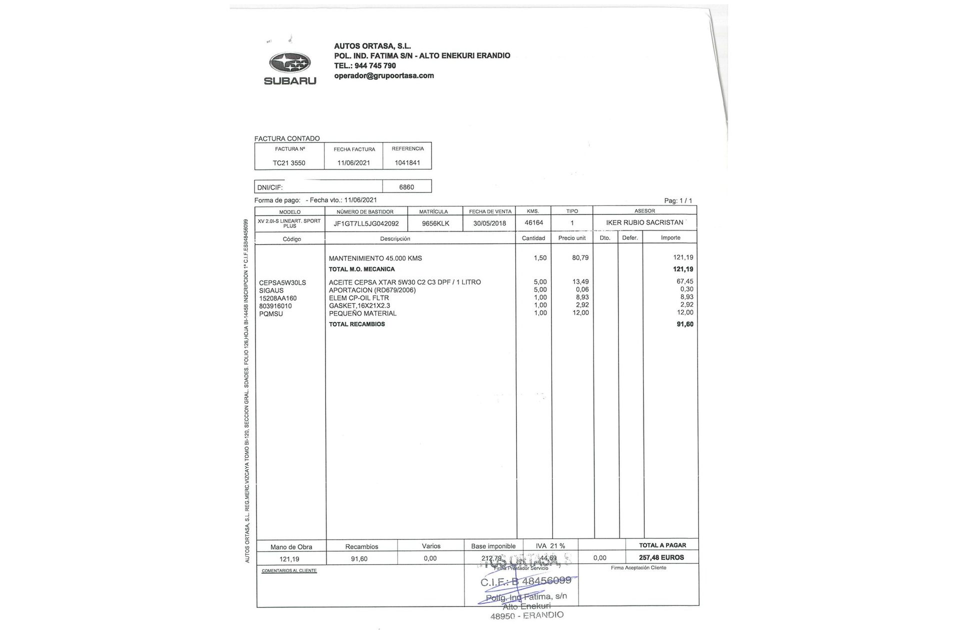 Subaru XV 2.0i Sport Plus CVT Lineartronic - foto 20