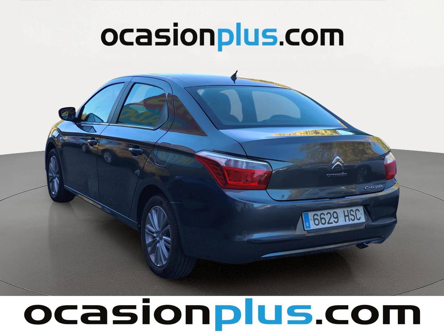 Foto trasera Citroën C-Elysée Citroën C-Elysee 1.2 VTi Exclusive (72 CV) izquierda