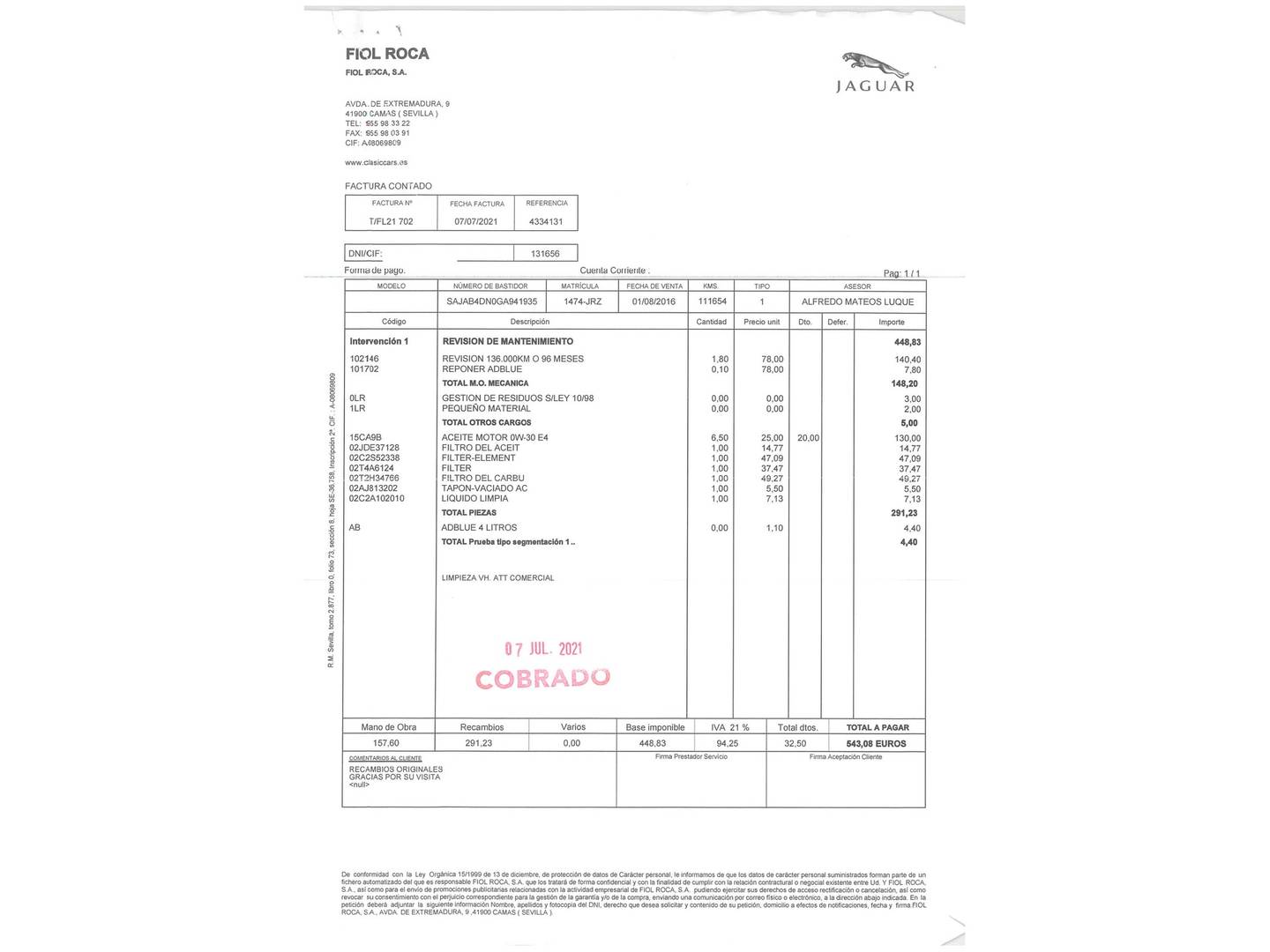 Foto Jaguar XE Jaguar XE 2.0 Diesel XE-Pure RWD (180 CV)