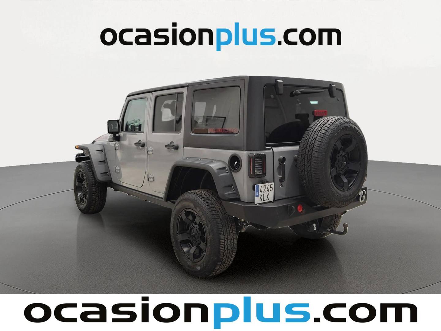 Foto trasera Jeep Wrangler Unlimited Jeep Wrangler Unlimited 2.8 CRD Rubicon Auto (200 CV) izquierda