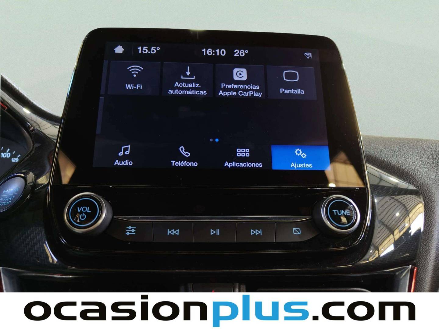 Equipamiento del Ford Fiesta Ford Fiesta 1.0 EcoBoost MHEV ST-Line (125 CV)