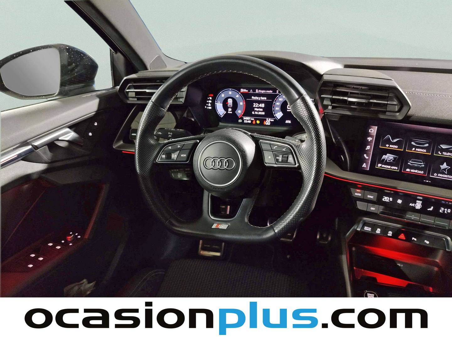 Audi A3 Audi A3 Sportback Black line 30 TDI (116 CV) S tronic Pack S Line seminuevo