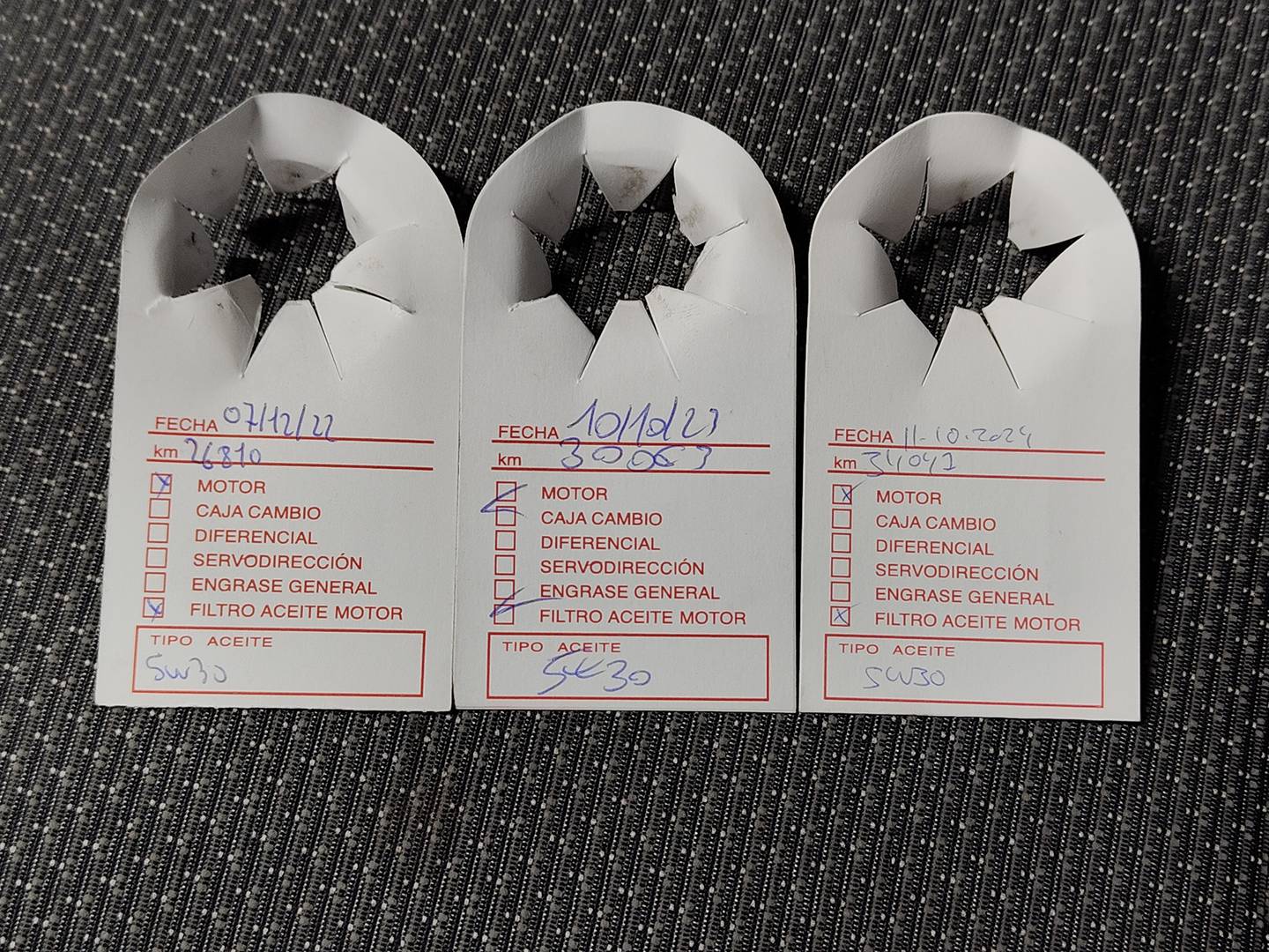 Foto del mantenimiento del Toyota Yaris Toyota Yaris 1.5 Hybrid Active (100 CV)