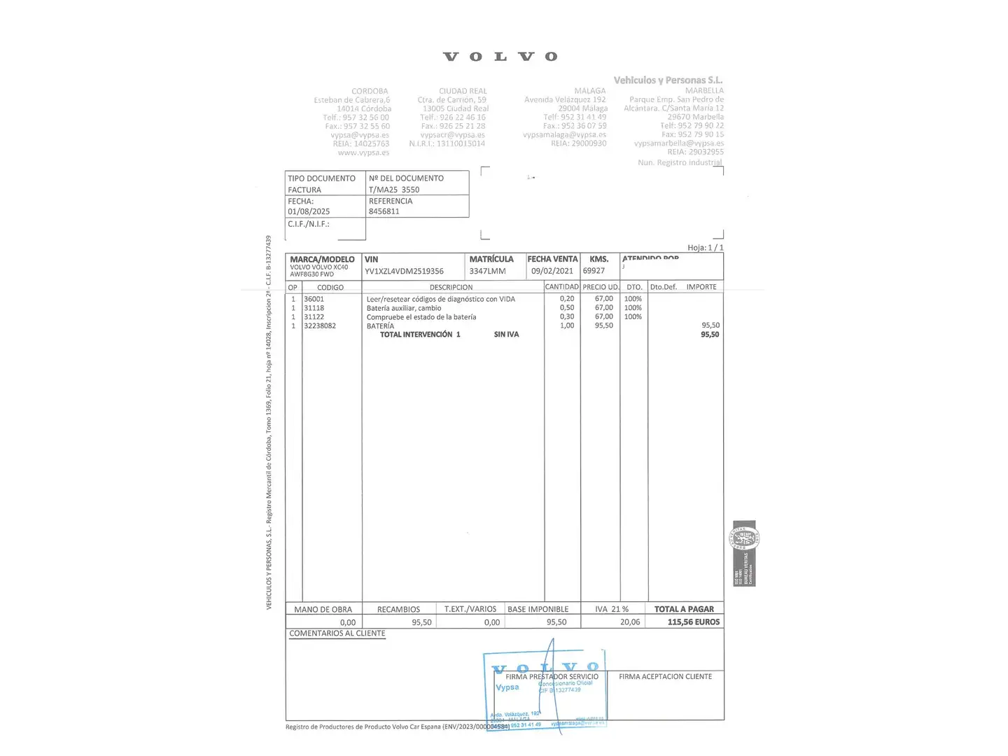 Foto Volvo XC40 Volvo XC40 T2 Momentum Core Auto (129 CV)