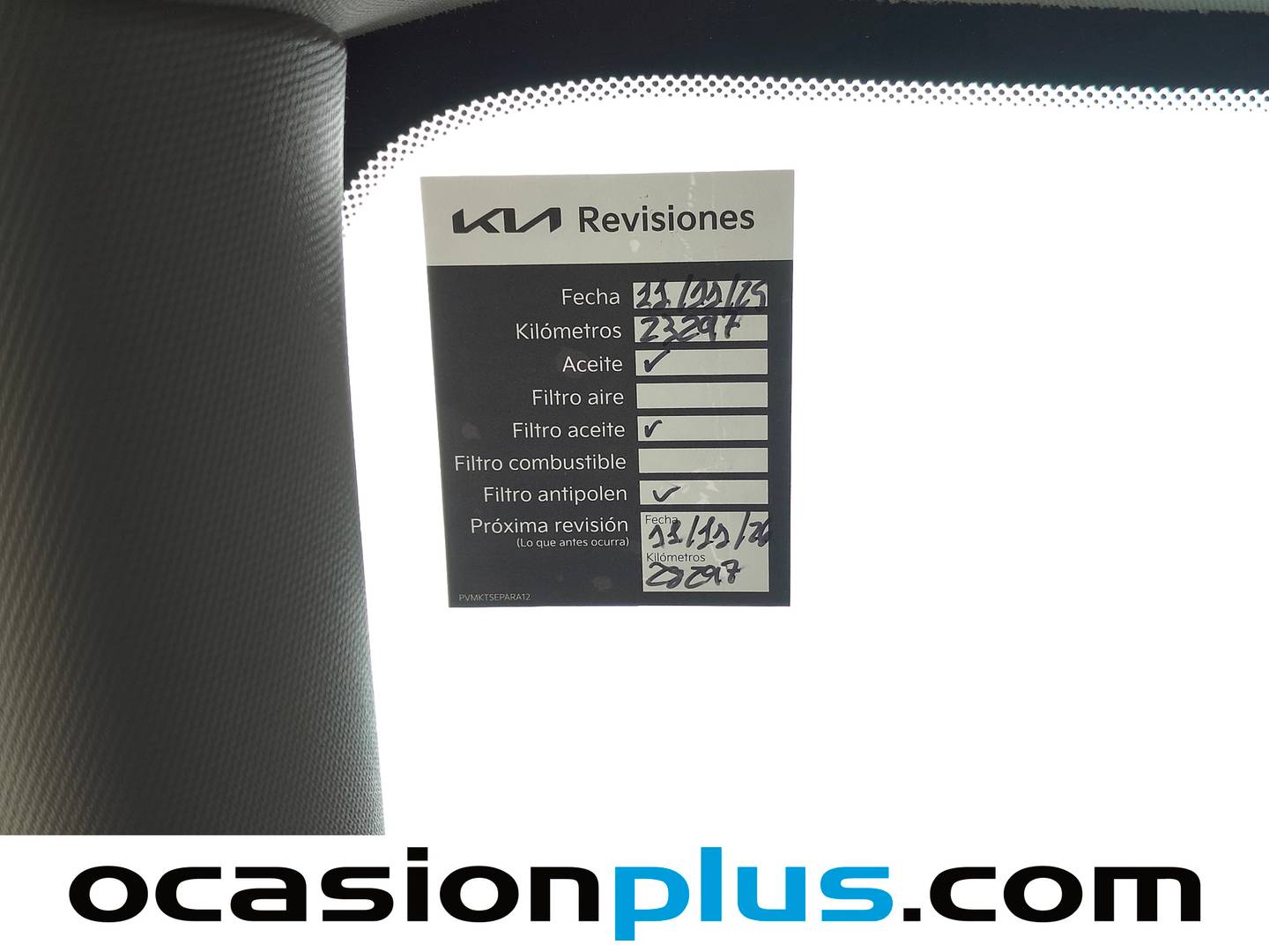 Foto del mantenimiento del KIA Sportage KIA Sportage 1.6 T-GDi Drive 4x2 (150 CV)