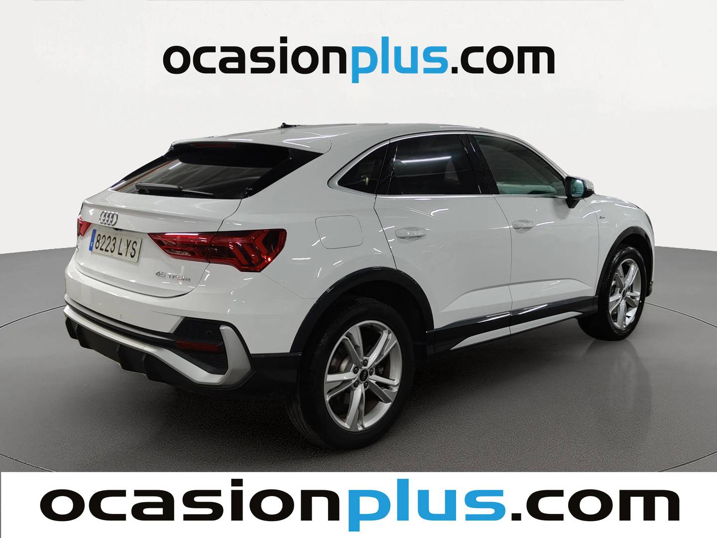 Foto trasera Audi Q3 Sportback Audi Q3 Sportback TFSIe TFSIe S line 45 TFSI e (245 CV) S tronic izquierda