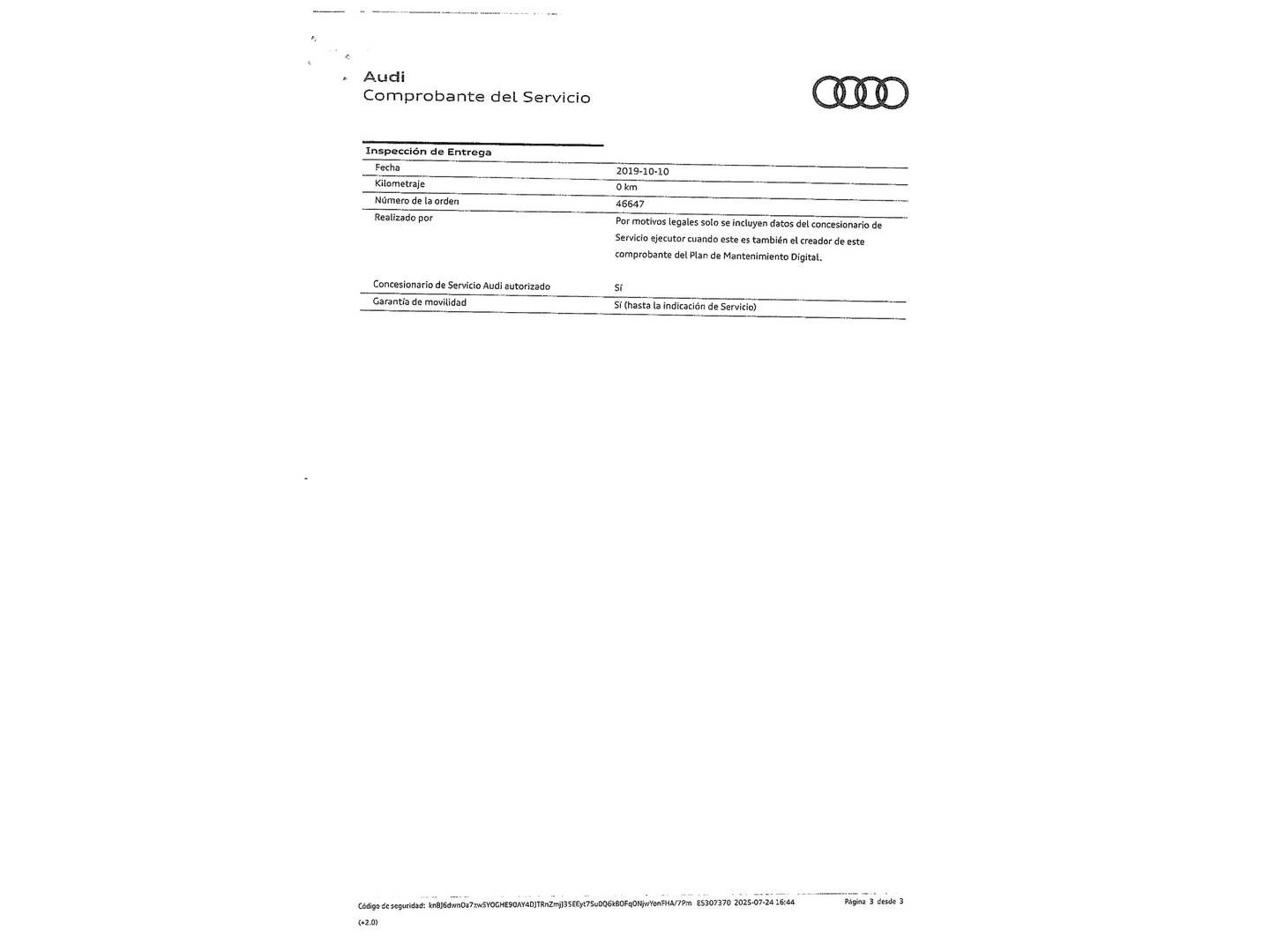 Audi A3 Audi A3 Sedan Sedan S line 35 TFSI (150 CV) S tronic automático