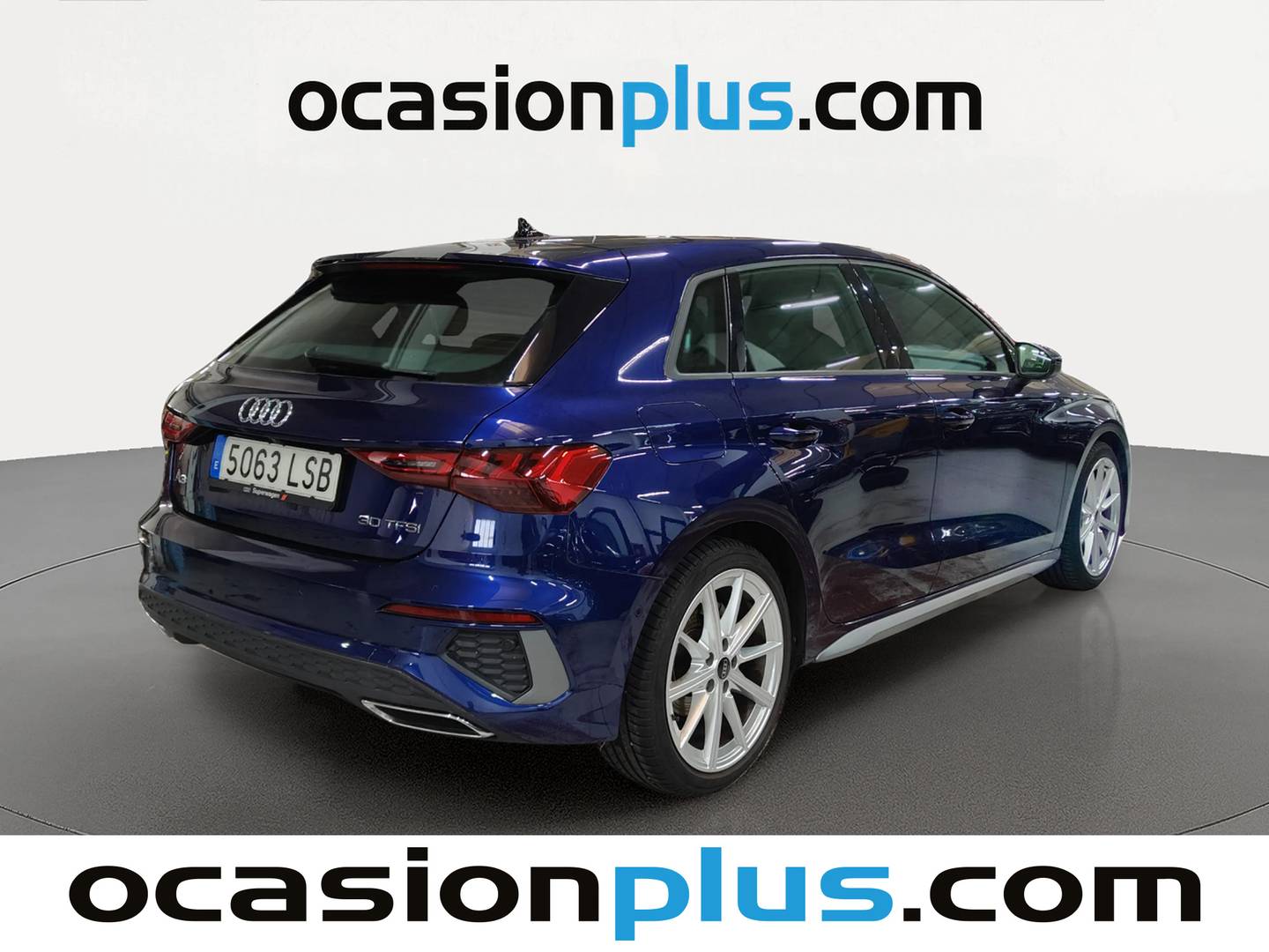 Foto trasera Audi A3 Audi A3 Sportback S line 30 TFSI (110 CV) S tronic izquierda