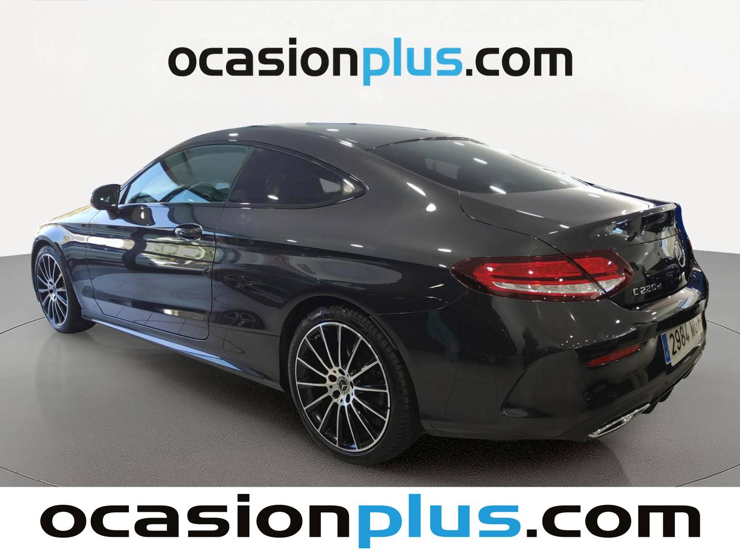 Foto trasera Mercedes Clase C Mercedes Clase C Coupe 220 d (194 CV) Pack AMG izquierda
