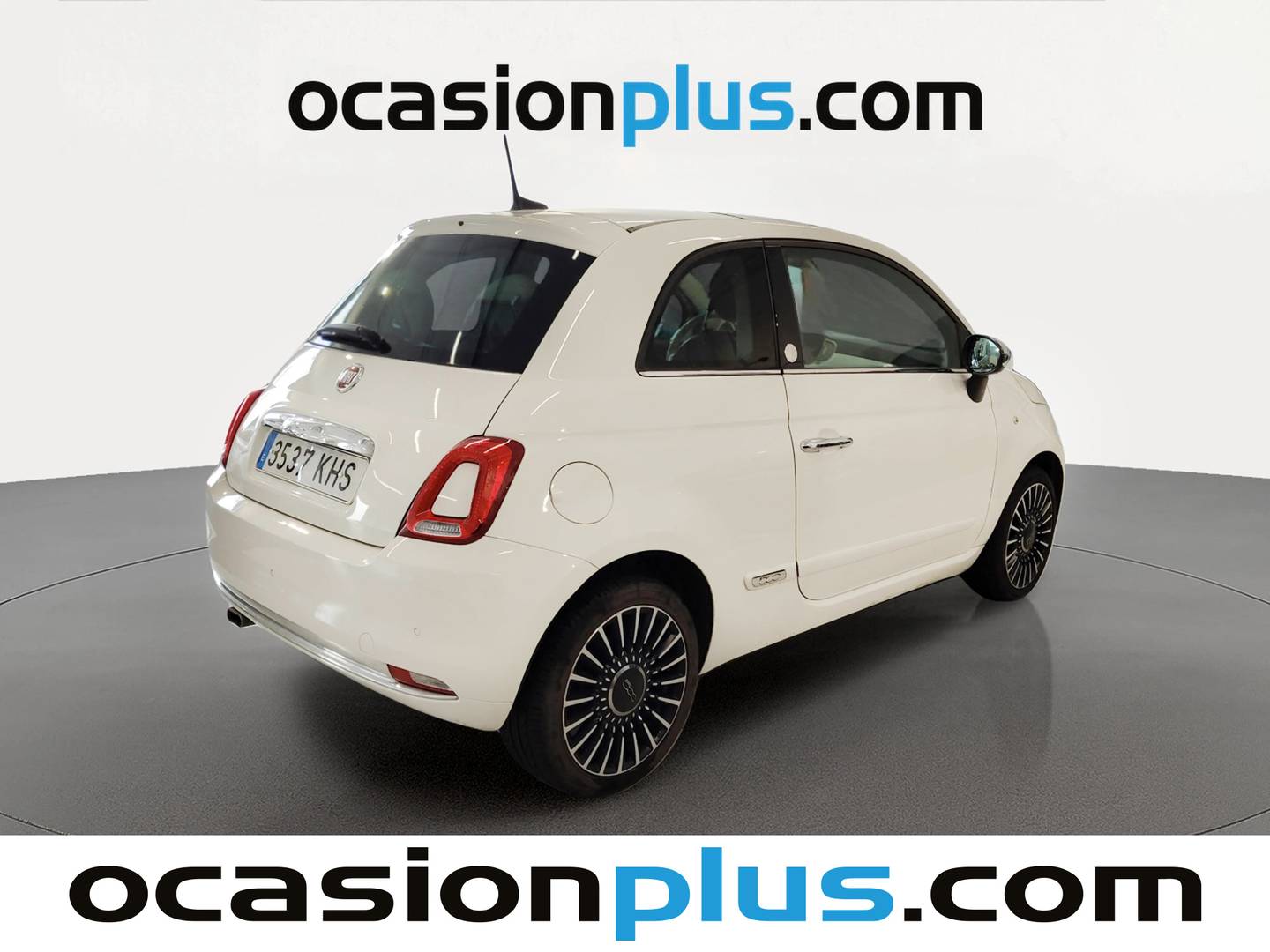 Foto trasera Fiat 500 Fiat 500 1.2 8v Lounge (69 CV) derecha