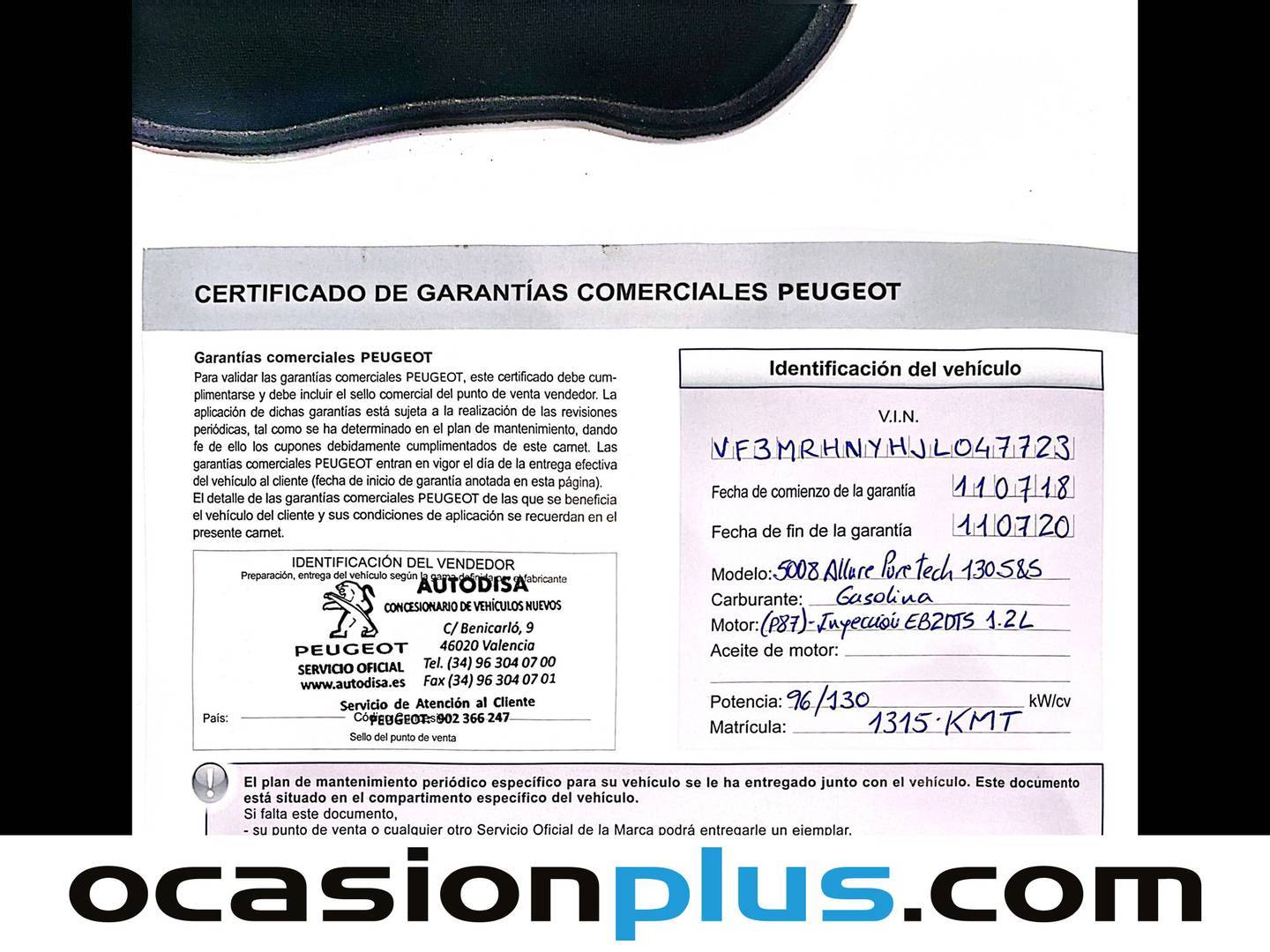 Foto Peugeot 5008 Peugeot 5008 PureTech 130 S&S Allure (130 CV) 7 PLAZAS