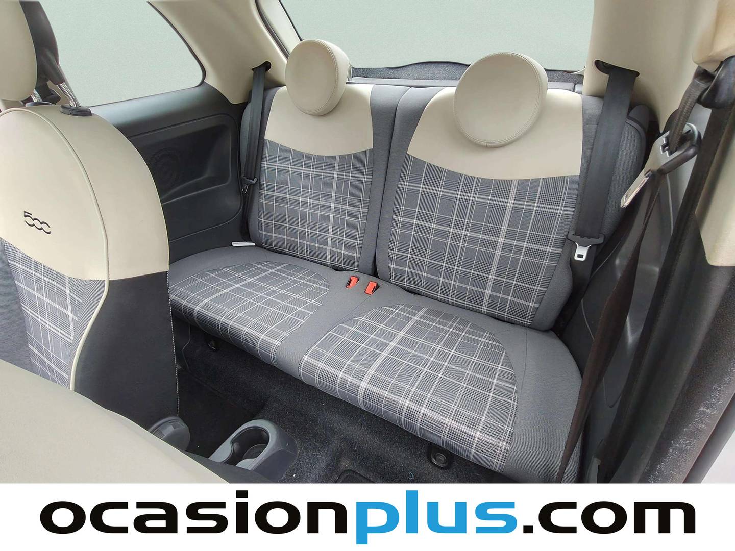 Foto asientos traseros Fiat 500 Fiat 500 1.2 8v Lounge (69 CV)