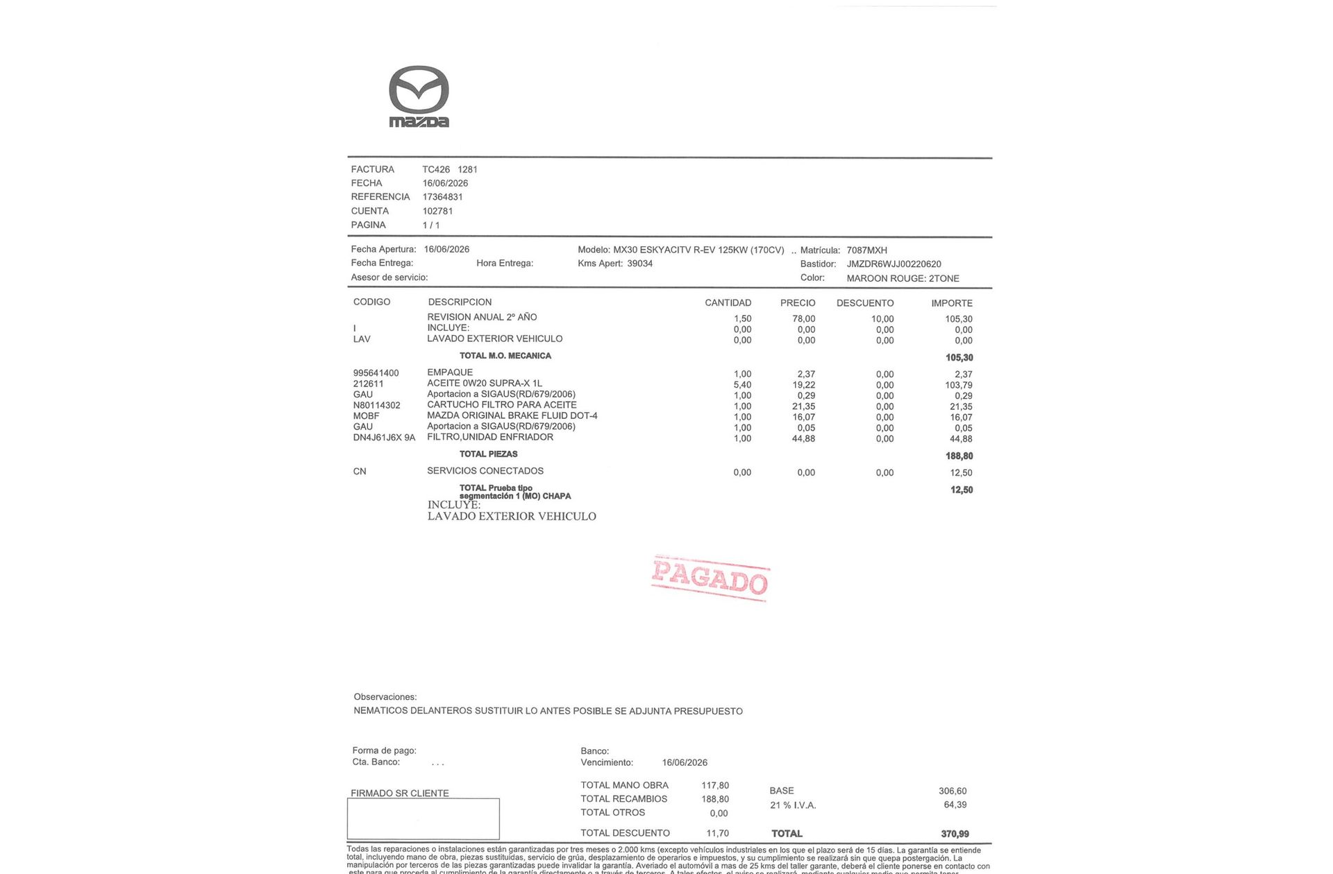 Mazda MX-30 e-Skyactiv R-EV Edition R - foto 21