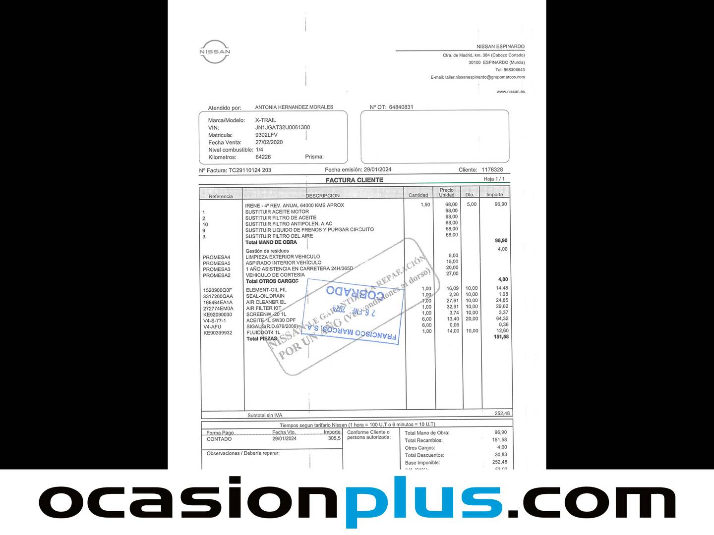 Foto Nissan X-TRAIL Nissan X-Trail DIG-T 120 N-Tec DCT 7 plazas (160 CV)