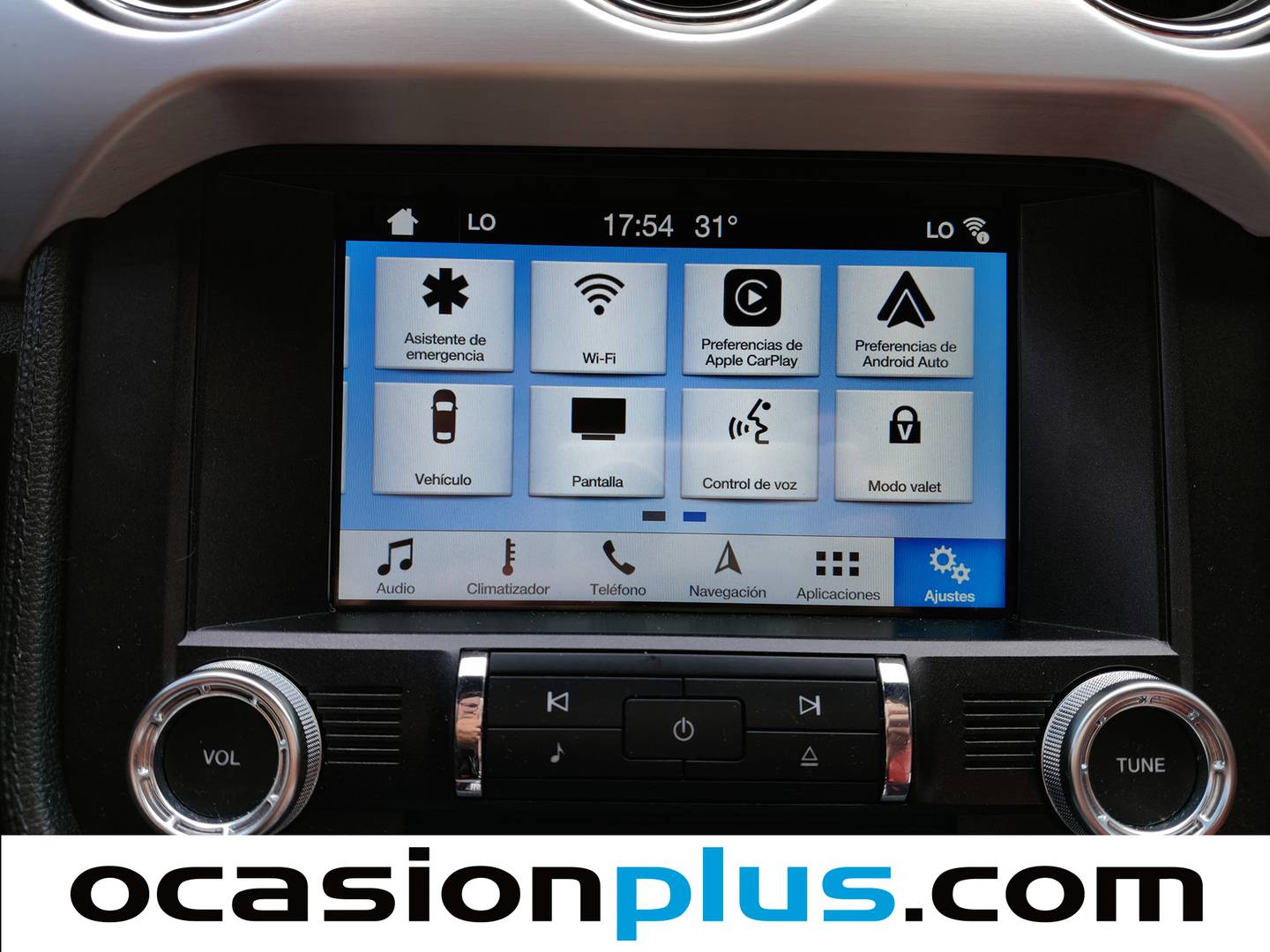 Equipamiento del Ford Mustang Ford Mustang 2.3 EcoBoost Mustang (Fastback) (314 CV)