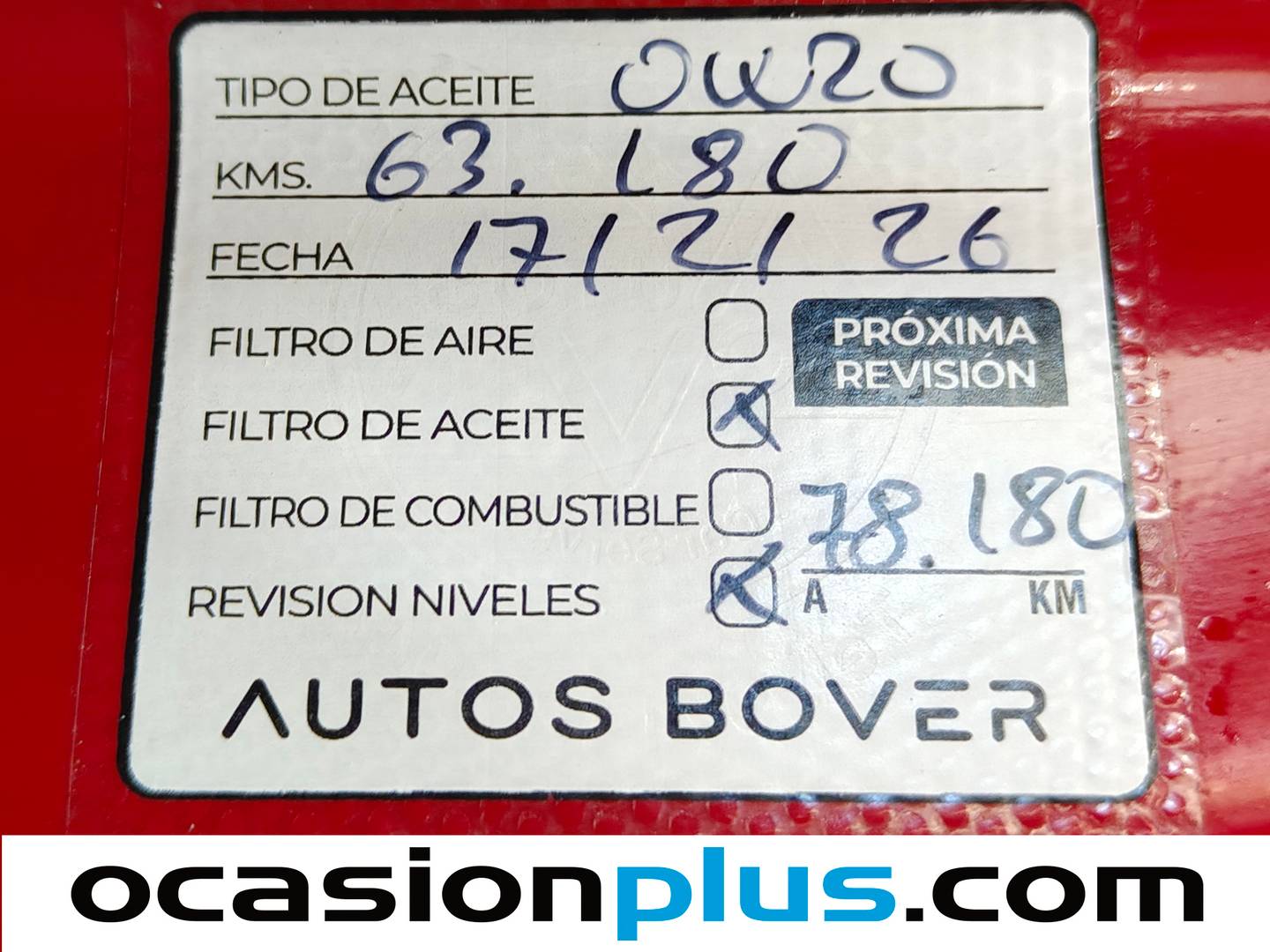 Foto del mantenimiento del Hyundai Tucson Hyundai Tucson 1.6 TGDI Klass 4x2 (150 CV)