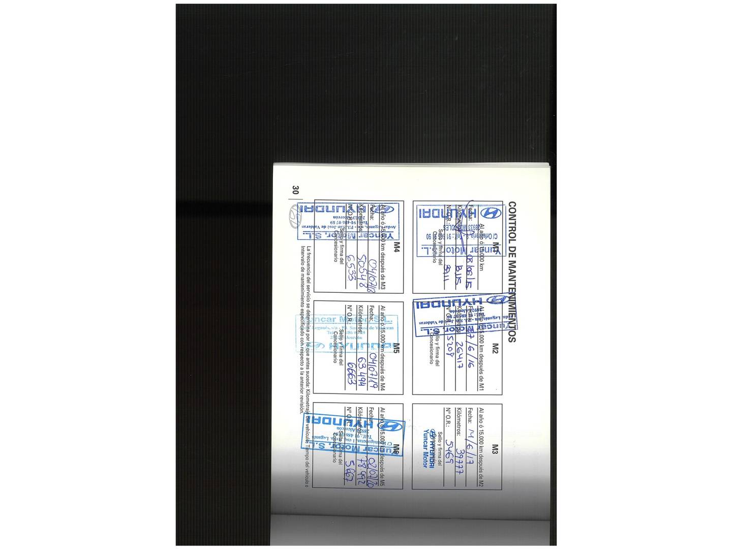 Foto del mantenimiento del Hyundai ix35 Hyundai ix35 1.6 GDi Klass 4x2 (135 CV)